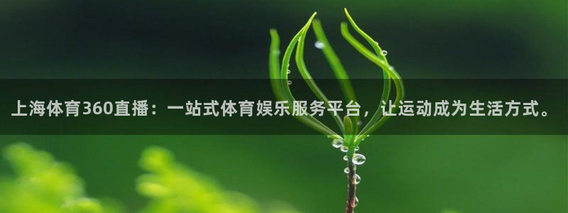 上海体育360直播：一站式体育娱乐服务平台，让运动成为生活方式。