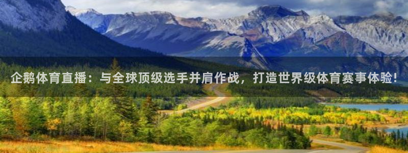 企鹅体育直播：与全球顶级选手并肩作战，打造世界级体育赛事体验!